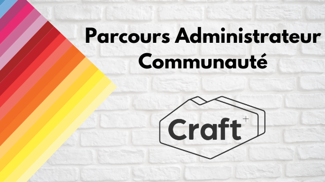 Parcours Admin Communauté